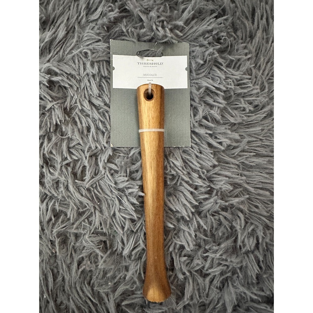 Threshold‎ Wood Cocktail Muddler Bar Tool Drink Mixer New